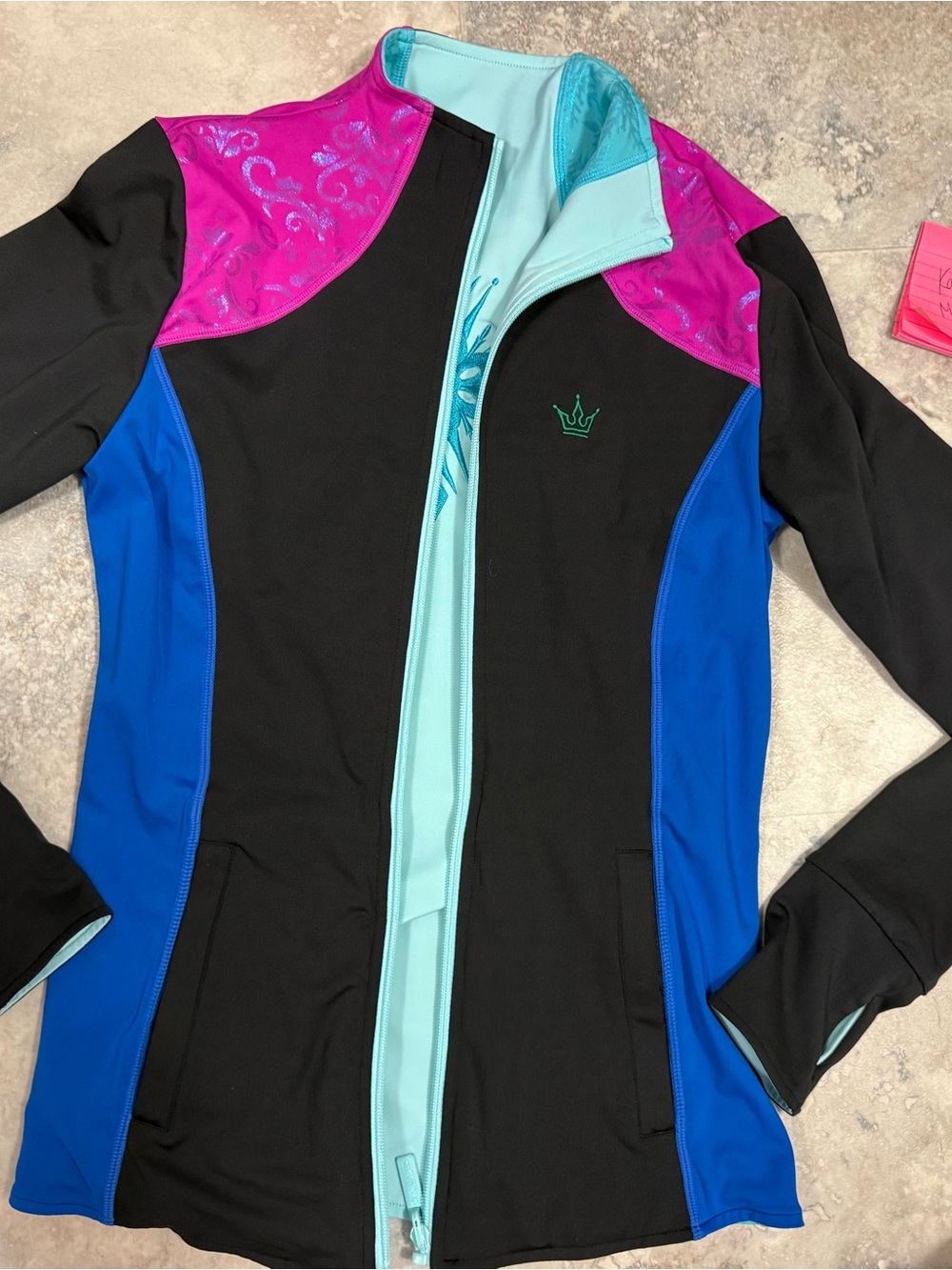 Crowned Athletics Frozen reversible jacket